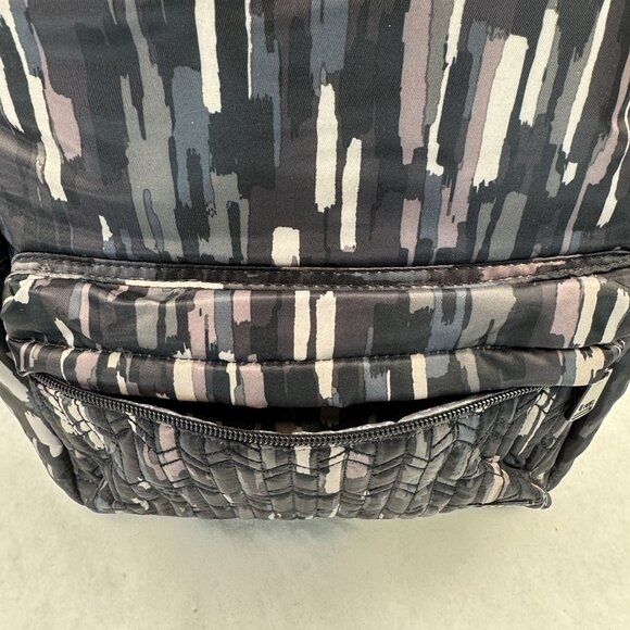 Lug Black and Gray Patterned Backpack - Picture 14 of 16